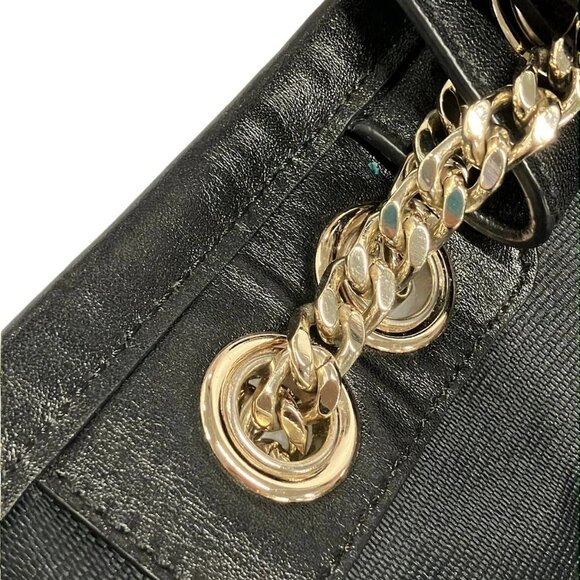 Auth COACH Ranger Flap Crossbody 33566 Black Leather - Shoulder Bag - Picture 9 of 16